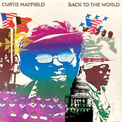<img class='new_mark_img1' src='https://img.shop-pro.jp/img/new/icons3.gif' style='border:none;display:inline;margin:0px;padding:0px;width:auto;' />CURTIS MAYFIELD - BACK TO THE WORLD (LP) (VG+/VG+)