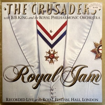 THE CRUSADERS WITH B.B. KING & THE ROYAL PHILHARMONIC ORCHESTRA - ROYAL JAM (LP) (JP) (VG+/VG+)