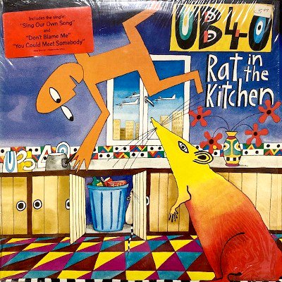 UB40 - RAT IN THE KITCHEN (LP) (EX/EX)