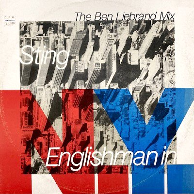 STING - ENGLISHMAN IN NEW YORK (THE BEN LIEBRAND MIX) (12) (RE) (VG+/VG)