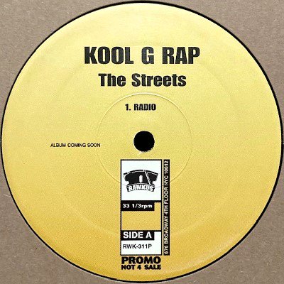 <img class='new_mark_img1' src='https://img.shop-pro.jp/img/new/icons3.gif' style='border:none;display:inline;margin:0px;padding:0px;width:auto;' />KOOL G RAP - THE STREETS (12) (VG+)
