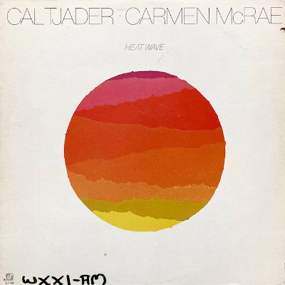 <img class='new_mark_img1' src='https://img.shop-pro.jp/img/new/icons3.gif' style='border:none;display:inline;margin:0px;padding:0px;width:auto;' />CAL TJADER, CARMEN MCRAE - HEAT WAVE (LP) (VG+/VG+)