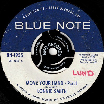 <img class='new_mark_img1' src='https://img.shop-pro.jp/img/new/icons3.gif' style='border:none;display:inline;margin:0px;padding:0px;width:auto;' />LONNIE SMITH - MOVE YOUR HAND (7) (VG)