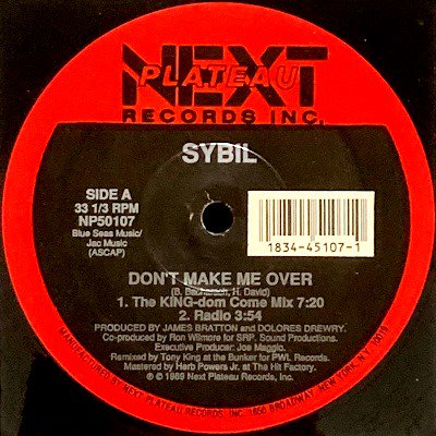 SYBIL - DON'T MAKE ME OVER (12) (VG+/VG)