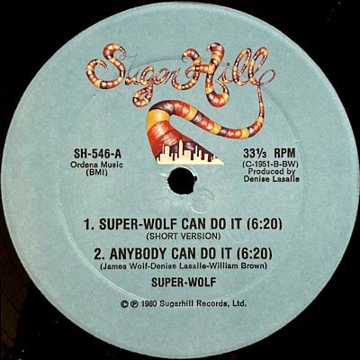 SUPER-WOLF - SUPER-WOLF CAN DO IT (12) (VG+/VG+)