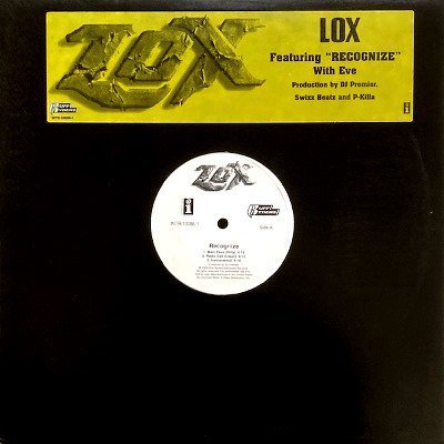 THE LOX - RECOGNIZE (12) (VG+/VG+)