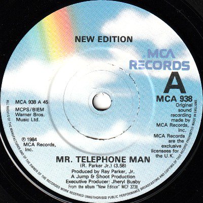 NEW EDITION - MR. TELEPHONE MAN / DELICIOUS (7) (UK) (VG+)