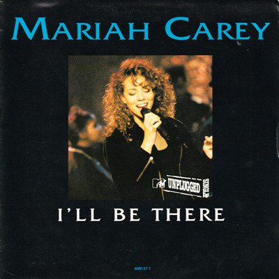 <img class='new_mark_img1' src='https://img.shop-pro.jp/img/new/icons3.gif' style='border:none;display:inline;margin:0px;padding:0px;width:auto;' />MARIAH CAREY - I'LL BE THERE (MTV UNPLUGGED) (7) (UK) (EX/VG+)