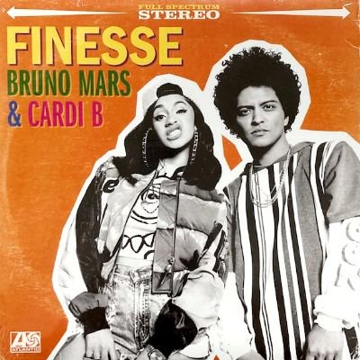 <img class='new_mark_img1' src='https://img.shop-pro.jp/img/new/icons3.gif' style='border:none;display:inline;margin:0px;padding:0px;width:auto;' />BRUNO MARS & CARDI B - FINESSE (12) (S/M)