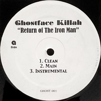 GHOSTFACE KILLAH - RETURN OF THE IRON MAN (12) (VG+)
