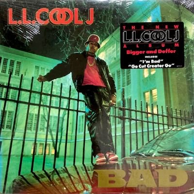 L.L. COOL J - BIGGER AND DEFFER (BAD) (LP) (VG+/EX)