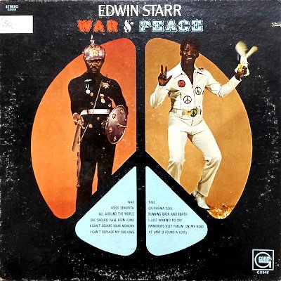 EDWIN STARR - WAR AND PEACE (LP) (VG+/VG)