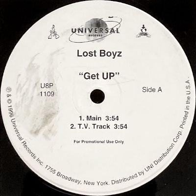 LOST BOYZ - GET UP (12) (PROMO) (VG+)
