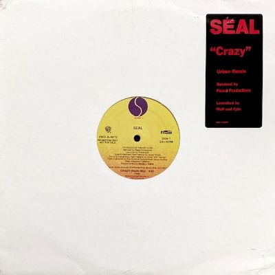 SEAL - CRAZY (URBAN REMIX) (12) (EX/VG+)