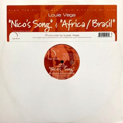 LOUIE VEGA - NICO'S SONG / AFRICA / BRASIL (12) (VG+/VG+)
