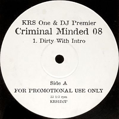 KRS-ONE - CRIMINAL MINDED 08 (12) (EX)