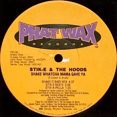 STIK-E AND THE HOODS - MAMA GAVE Y'ALL (12) (VG)