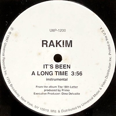 RAKIM - IT'S BEEN A LONG TIME (12) (VG+)