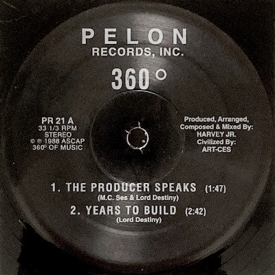 360  - THE PRODUCER SPEAKS (12) (RE) (VG+)
