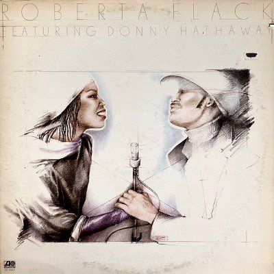 ROBERTA FLACK feat. DONNY HATHAWAY - S.T. (LP) (VG/VG)