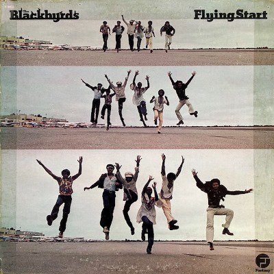 THE BLACKBYRDS - FLYING START (LP) (VG+/VG)