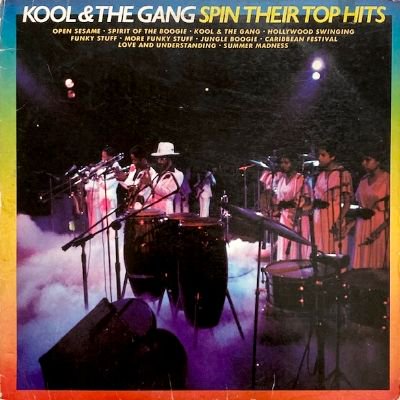 KOOL & THE GANG - SPIN THEIR TOP HITS (LP) (VG/G)