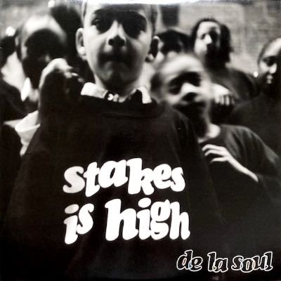 DE LA SOUL - STAKES IS HIGH (LP) (VG+/EX)