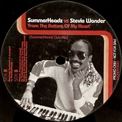 <img class='new_mark_img1' src='https://img.shop-pro.jp/img/new/icons5.gif' style='border:none;display:inline;margin:0px;padding:0px;width:auto;' />SUMMERHEADZ VS. STEVIE WONDER / TARANTULAZ - FROM THE BOTTOM OF MY HEART / HELICOPTERS (12) (VG)