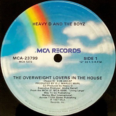 HEAVY D. & THE BOYZ - THE OVERWEIGHT LOVERS IN THE HOUSE (12) (VG+)