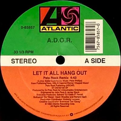 A.D.O.R. - LET IT ALL HANG OUT (12) (VG+)
