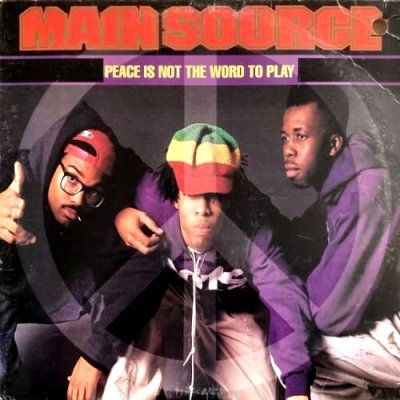 MAIN SOURCE - PEACE IS NOT THE WORD TO PLAY (12) (VG/VG+)