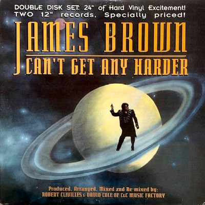JAMES BROWN - CAN'T GET ANY HARDER (12) (EX/VG+)