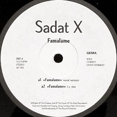 SADAT X - FAMALAME (12) (EX)
