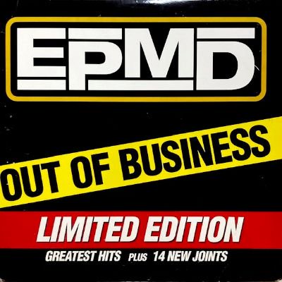 EPMD - OUT OF BUSINESS (LP) (PROMO) (VG+/VG)