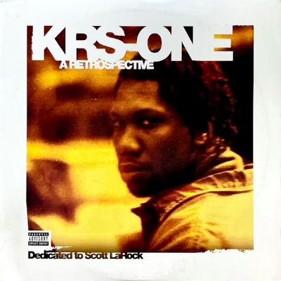 KRS-ONE - A RETROSPECTIVE (LP) (VG/VG+)