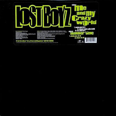 LOST BOYZ - ME AND MY CRAZY WORLD / SUMMER TIME (12) (EX/VG+)