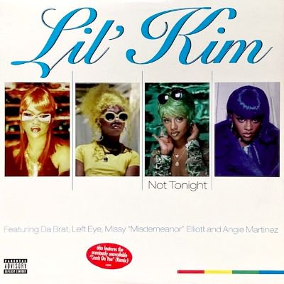 LIL' KIM - NOT TONIGHT / DRUGS / CRUSH ON YOU (12) (VG+/VG+)