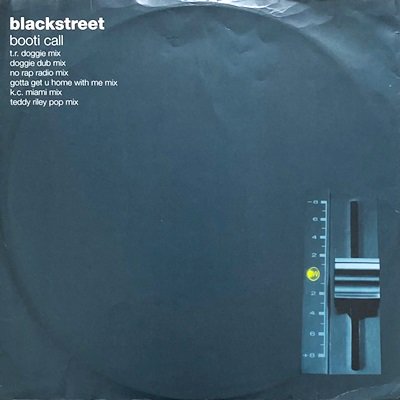 BLACKSTREET - BOOTI CALL (12) (UK) (VG+/VG+)