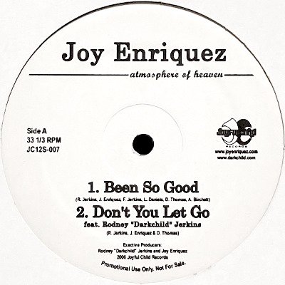 JOY ENRIQUEZ - ATMOSPHERE OF HEAVEN EP (12) (VG+)