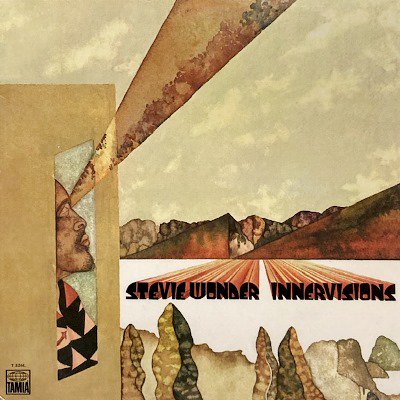 STEVIE WONDER - INNERVISIONS (LP) (RE) (EX/VG+)
