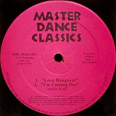 V.A. - MASTER DANCE CLASSICS (12) (EX)
