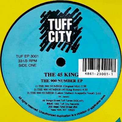 THE 45 KING - THE 900 NUMBER EP (12) (RE) (VG+/VG+)