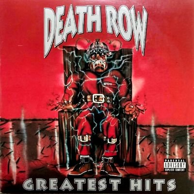 V.A. - DEATH ROW - GREATEST HITS (LP) (VG+/VG+)