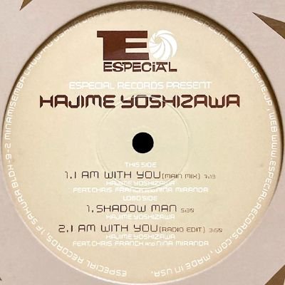 HAJIME YOSHIZAWA - I AM WITH YOU (12) (VG/VG+)