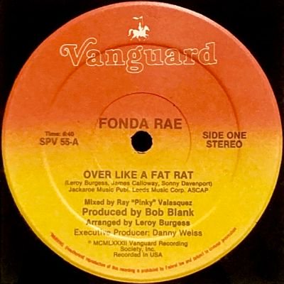 FONDA RAE - OVER LIKE A FAT RAT (12) (VG/VG+)