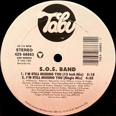 S.O.S. BAND - I'M STILL MISSING YOUR LOVE (12) (VG+)