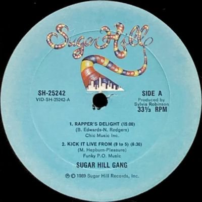 SUGARHILL GANG - RAPPERS DELIGHT (HIP HOP REMIX '89) (LP