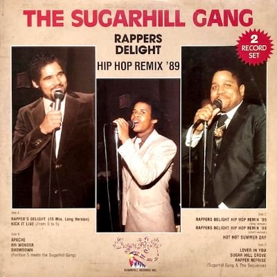 SUGARHILL GANG - RAPPERS DELIGHT (HIP HOP REMIX '89) (LP) (VG/VG)