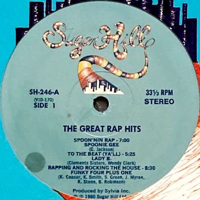 <img class='new_mark_img1' src='https://img.shop-pro.jp/img/new/icons5.gif' style='border:none;display:inline;margin:0px;padding:0px;width:auto;' />V.A. - THE GREATEST RAP HITS  (LP) (VG/VG+)