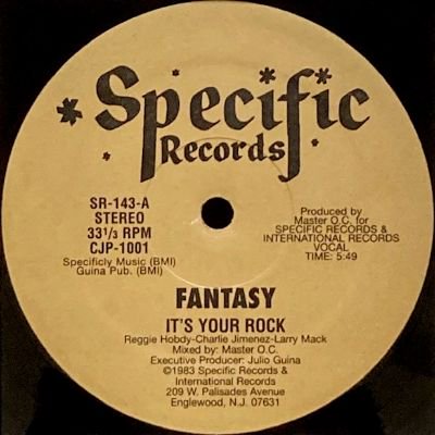 FANTASY THREE - IT'S YOUR ROCK (12) (RE) (VG+)
